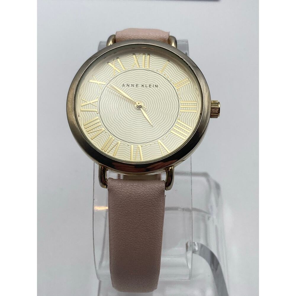 Anne Klein Y121E Women's Watch 36mm - Fresh Battery - Adjustable Band - WR 100FT - Picture 5 of 11